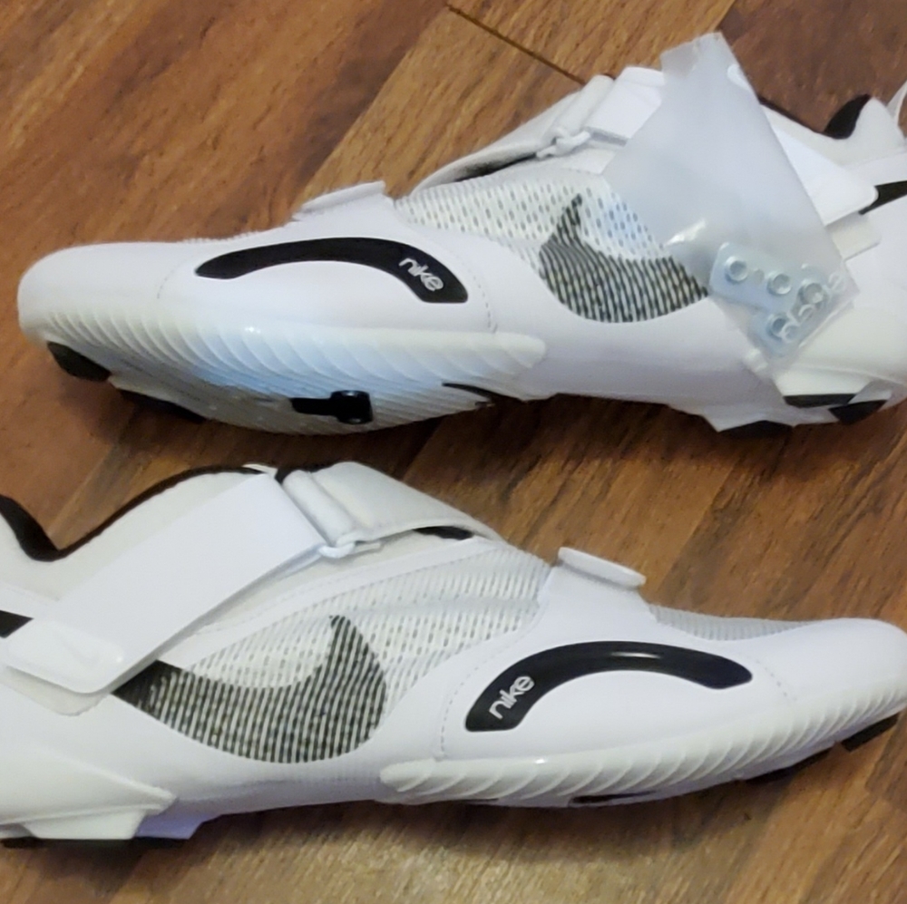 Nike Superrep Indoor Cycle "White Black" Shoes - Men 12.5M (Women US 13.5)